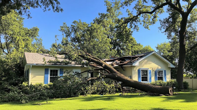 Storm Damaged Tree Removal